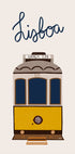 Lisbon Tram Plakat - Posterbox
