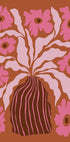 Mid-century blooming pot (NEW) - Posterbox