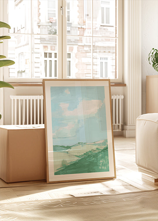 Poster „Big Sky Landscape Countryside Nr. 1“.