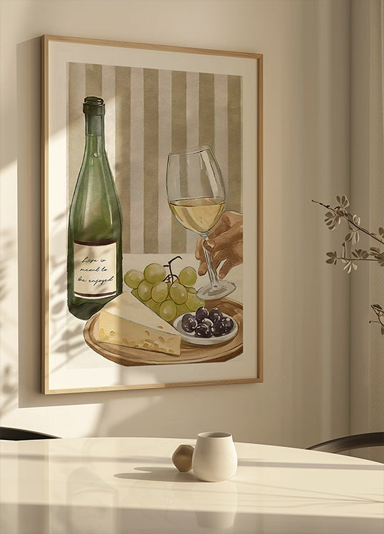 Das Leben soll genossen werden