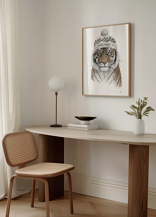 Sibirischer Tiger Poster