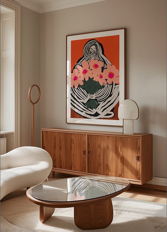 Mein schönes Blumenplakat