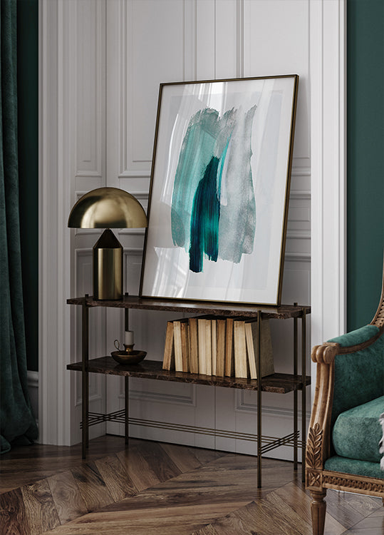 Abstrakte Pinselstriche 19