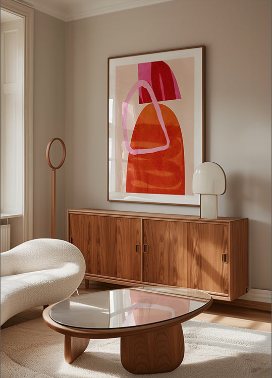 Gemalte Linien, Kopierplakat