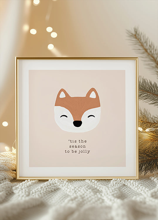 Dies ist das Poster „Season To Be Jolly“.