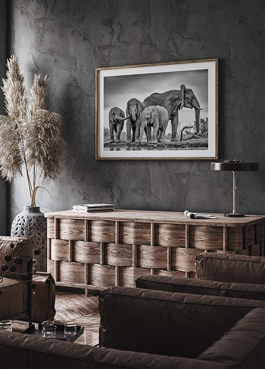 Ein riesiges Einheitsplakat