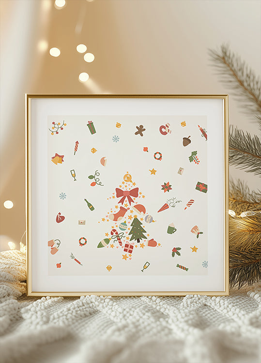 Noel-Dekorationsplakate