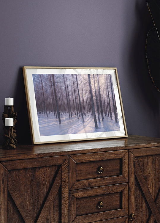 Stilles Wintersymphonie-Poster