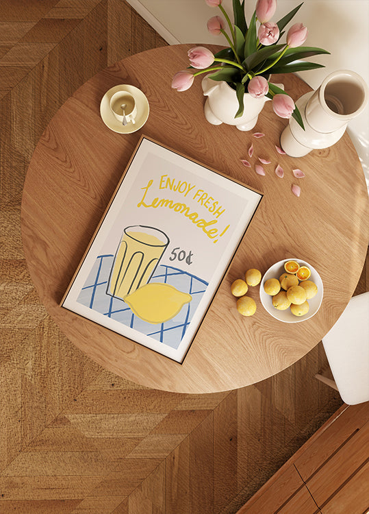 Erfrischendes Sip-Angebot