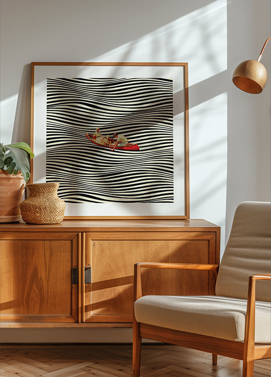 Das echte Bootsfahrt-Poster