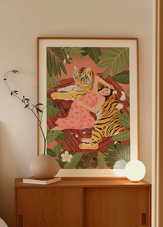 Poster zum Thema „Lazy Afternoon“.