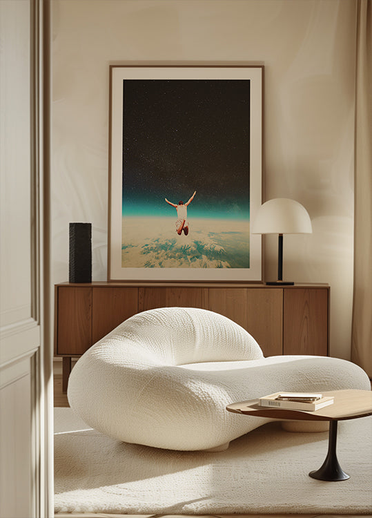 Mit einem versteckten Lächeln fallen