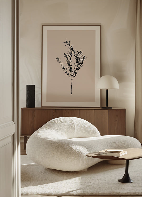 Tintenfarbene Botanik