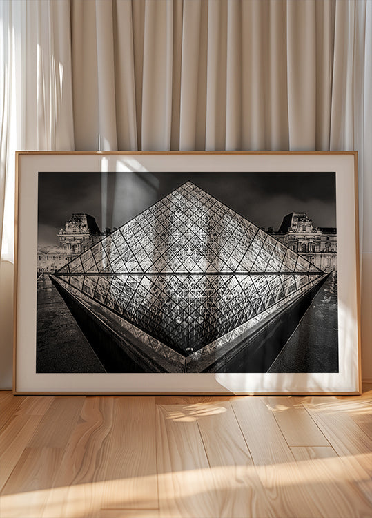 Louvre Paris-Plakat