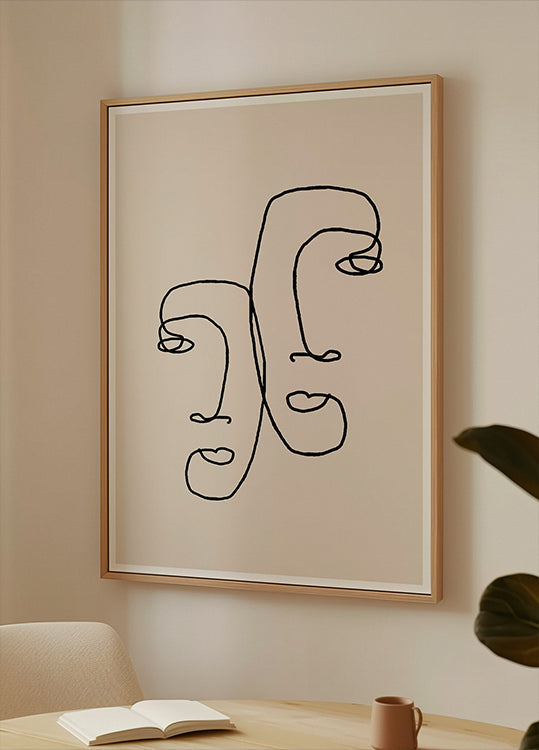 Gebogene Reflexionen