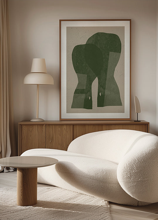 Gedämpfte Silhouetten