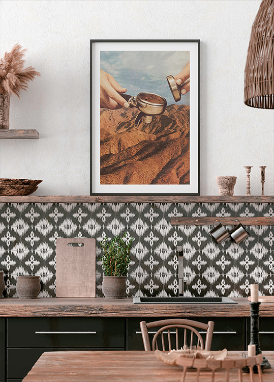 Barista Coffee County Poster