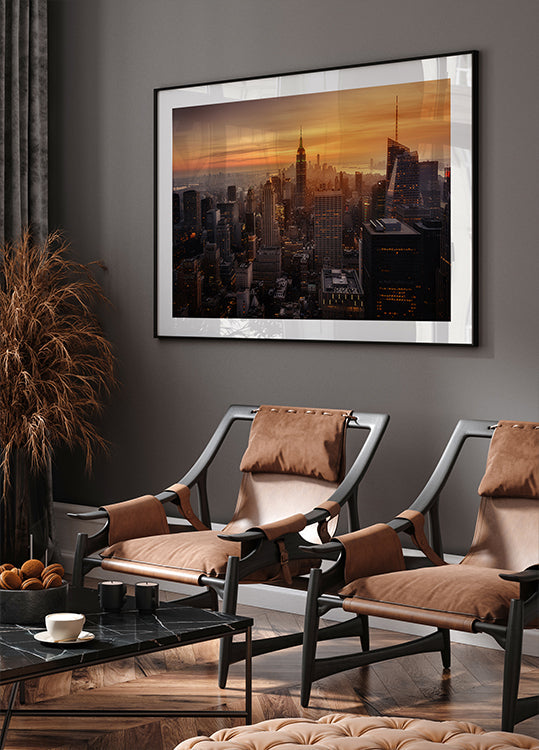 Manhattan & Light-Poster