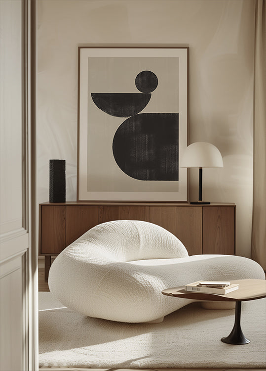 Geometrisches Harmonie-Poster