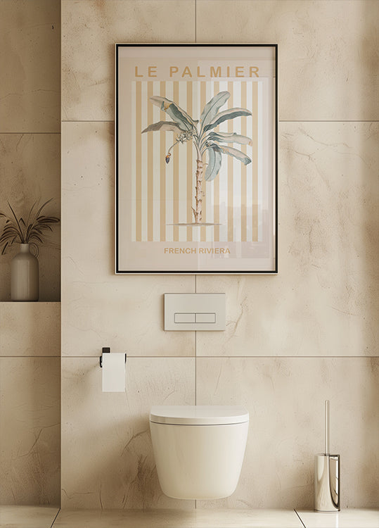 Riviera-Pflaumenbaum-Poster