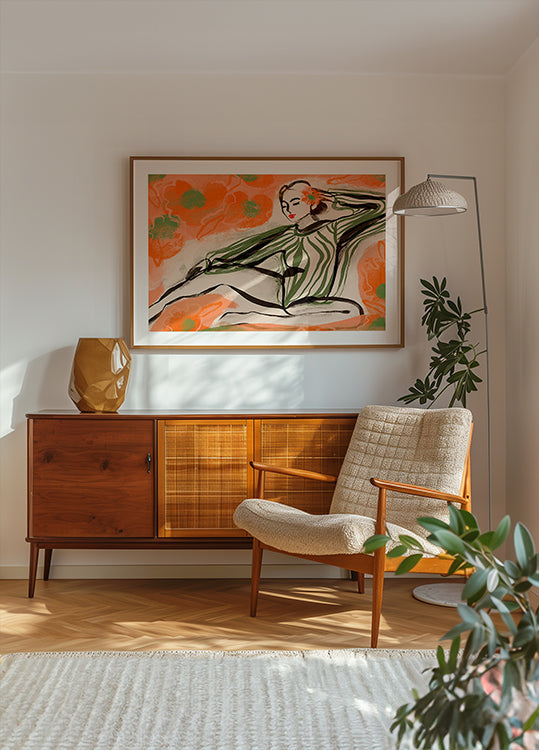 Blumen-Serenity-Poster