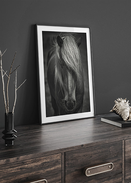 Alpine Surf Dude Poster