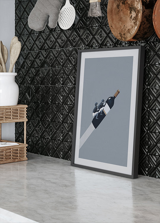 Wir fahren bis zum Morgengrauen Poster