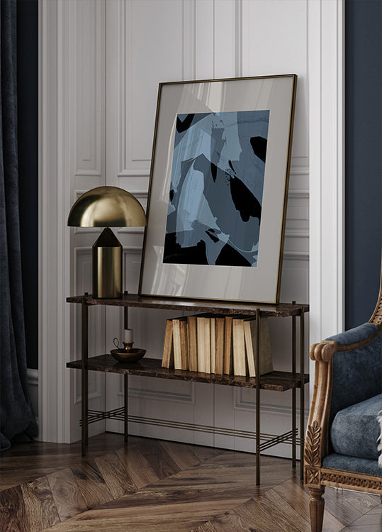 Abstrakte Pinselstriche 60Y