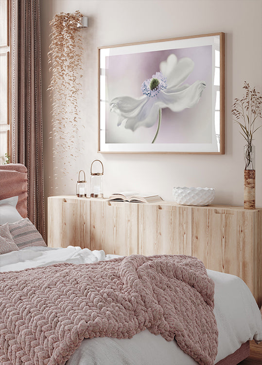 Poster mit Anemonenbrise