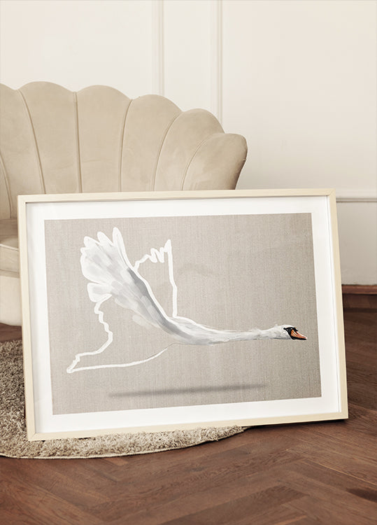 Der Geflügelte (Leinwand)