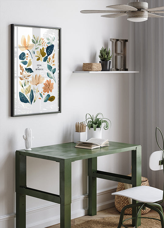 Blumige, launische Blüte