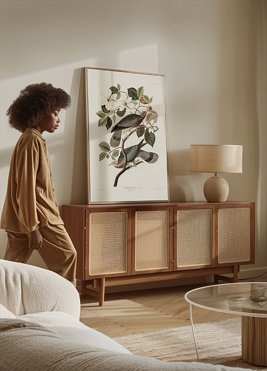 Brand Tailed Pigeon von Birds Of America (1827) Poster