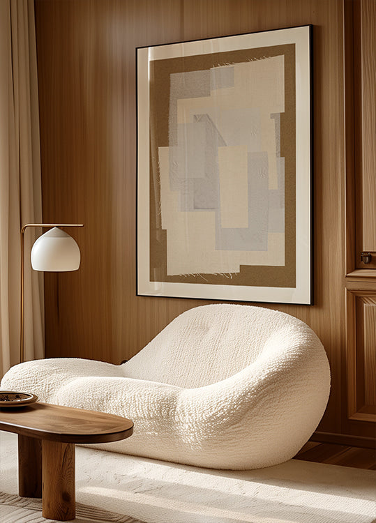 Mehrschichtiges Einfachheitsposter