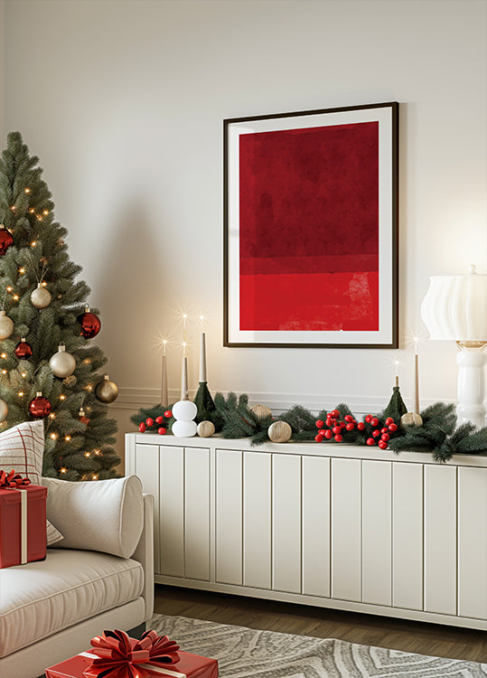 Minimales Aquarell #2 Poster