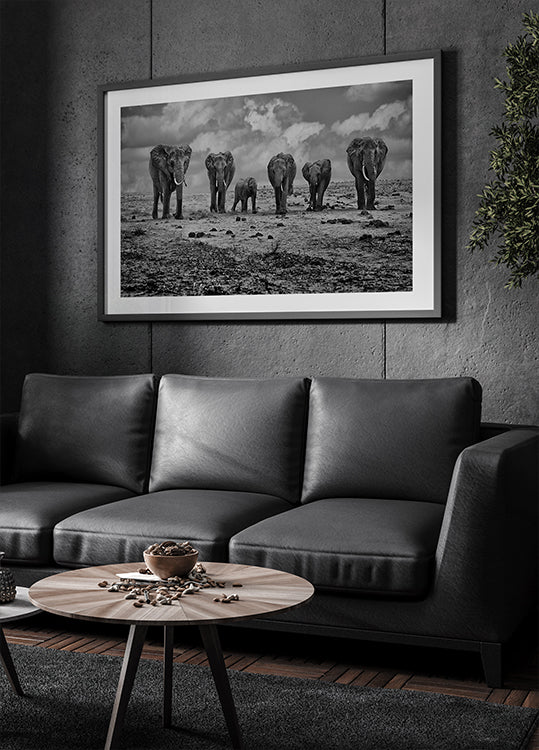 Großes Familienplakat