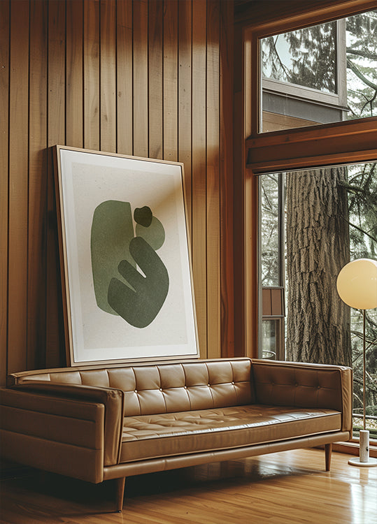 Abstraktes Harmonie-Poster