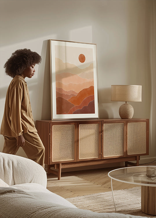 Sonnenaufgang in der Wüste