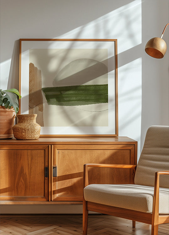 Minimales Herbstposter