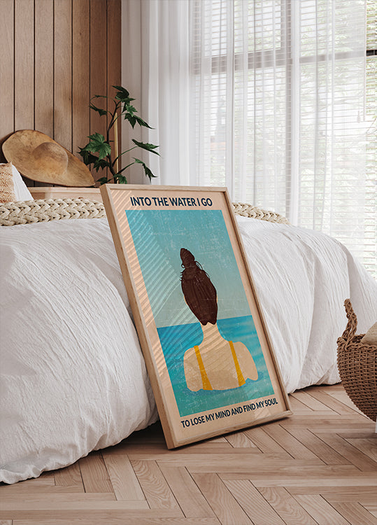 Ins Wasser (brünett)