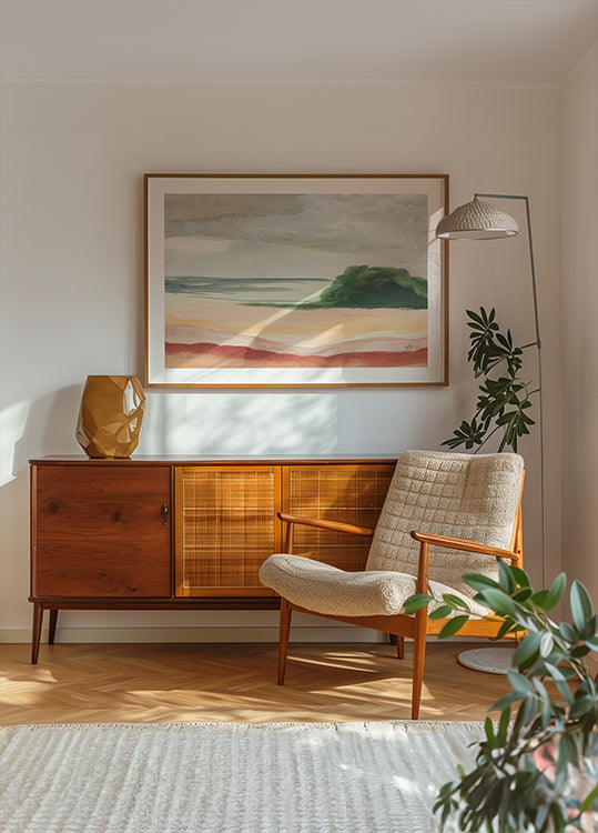 Poster „Trockenes Land 2“.