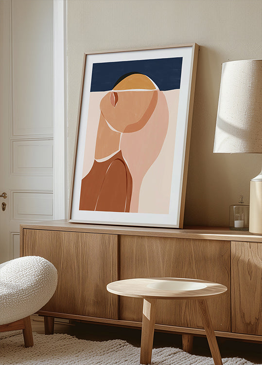 Halbes Gesicht, halbe Sonne Poster