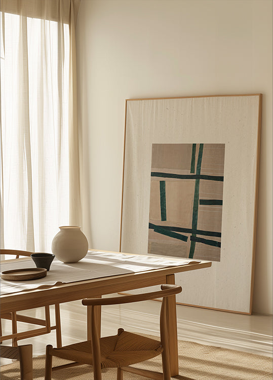 Gedämpfte Gitterlinien