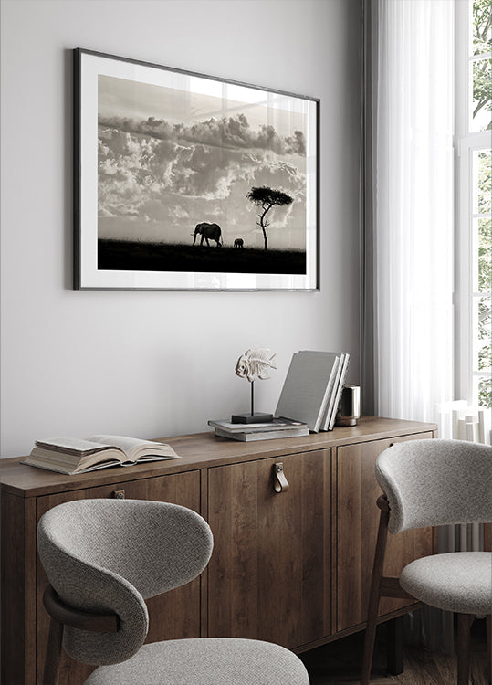 Silhouetten von Mara