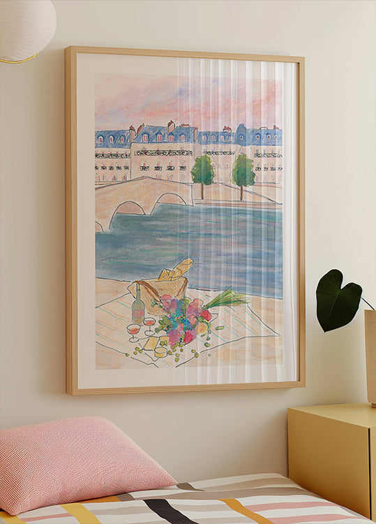 Pariser Picknick an der Seine