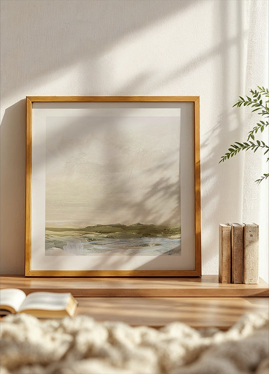 Poster „Küstenpause“.