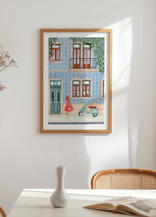 Lissabon-Stadtplakat