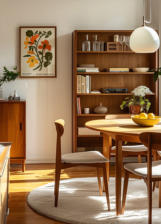 Blumenmarkt. Kopenhagen-Plakat