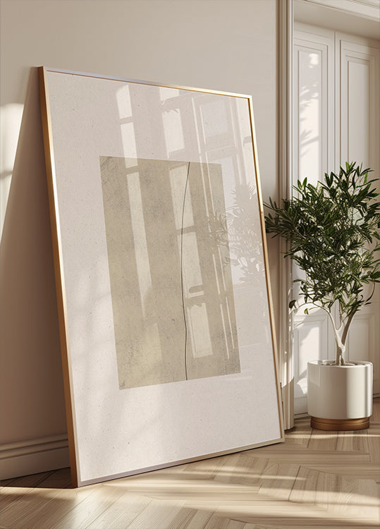 Elegantes Einfachheitsplakat