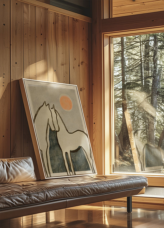 Pferdeumarmungsplakat