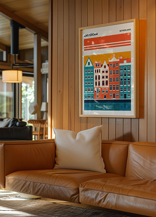 Amsterdam-Reiseplakat